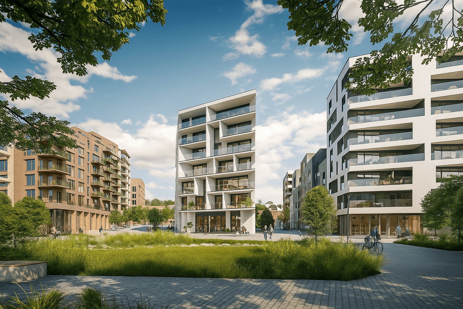 Ingeniør på byggeplass